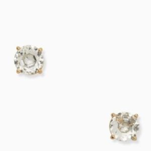 Kate Spade GUMDROP Clear CZ Studs BNWT